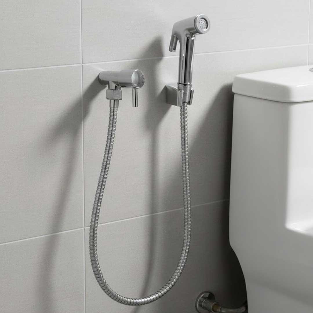 Combo Baño Completo 2 – Inodoro + Mueble Lavatorio + Griferías | 5 Productos