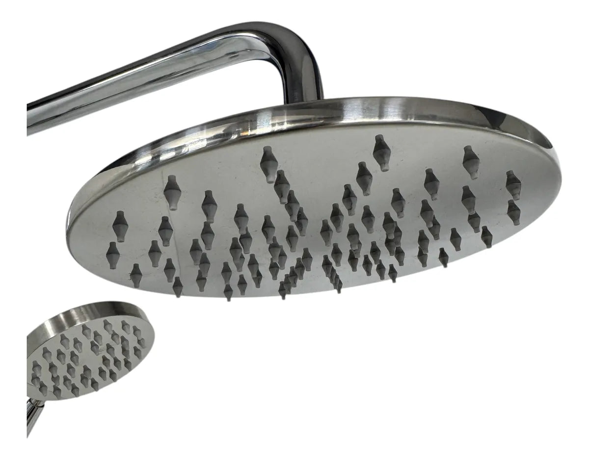 Barra de ducha cromada