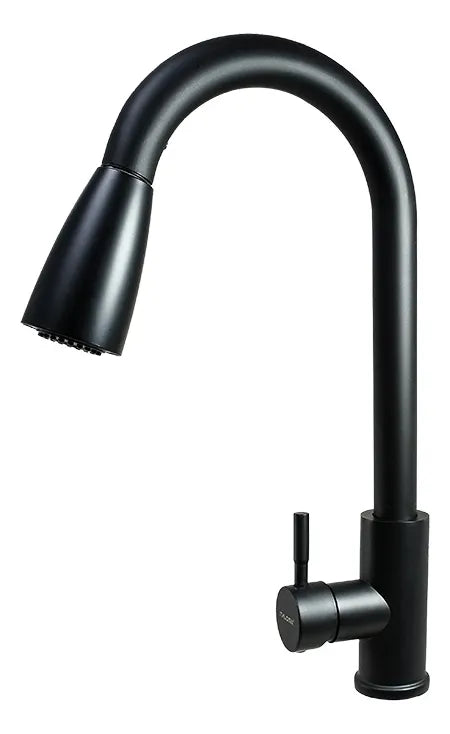 Grifería de Cocina Negra Flexible